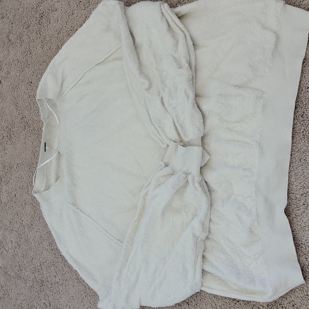 Free People Oversized Sweater XL Cream